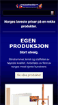 Mobile Screenshot of kunstnerutstyr.no